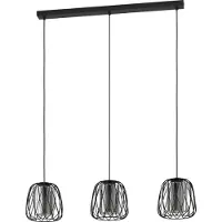Eglo Hänglampa Floresta, dimbar, Svart, Vardagsrum / matsal, Metall, Pendellampa
