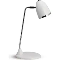 MAUL Skrivbordslampa MAULstarlet, Vitt / opal, Arbetsrum / kontor, Metall, Vintage, Bordslampa