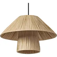 Osram Hänglampa Decor Bamboo Paper Hut, dimbar, Brun / rost, Vardagsrum / matsal, Bambu, Lantlig / rustik, Pendellampa