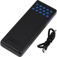Nitecore Powerbank 10000 mAh Pass-Through Charging Li-Ion USB-C Blå, Antracit/grå Friluftsliv, Kan laddas och laddas ur samtidigt