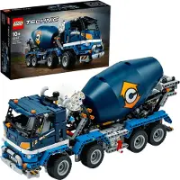 LEGO Technic 42112 cementblandarlastbil, byggsats, byggplatsbilleksak för barn över 10 år