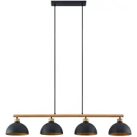 LINDBY Taklampa , Tirzana, dimbara, Svart, Vardagsrum, Metall, Vintage / retro