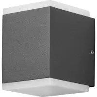 Konstsmide Monza 7991-370 LED-utomhusväggbelysning EEK: F (A - G) LED LED fast installerad 12 W Antracit