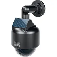 Basi 1000-0312 Kamera-attrapp med blinkande LED, med solcellsmodul