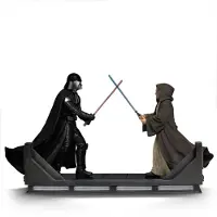 Iron Studios Star Wars Darth Vader Vs Obi-wan Kenobi Figur