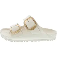 Birkenstock för kvinnor. 1029651 Sandaler Arizona Big Buckle EVA (Smal passform) vit (41), Karta, Spänne, Strandkläder
