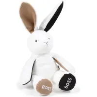 BOSS Branded faux-fur cuddly bunny for babies
