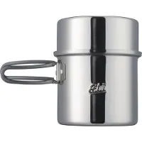 Esbit Edelstahl Top, Pot, Rostfritt stål, 1 L, Rostfritt stål, Rostfritt stål, Rostfritt stål