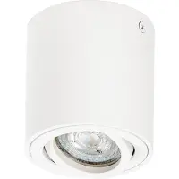 Osram HOMELIGHTING Spot Surface Round GU10 White 4099854446009 LED-utomhusväggbelysning GU10 Vit