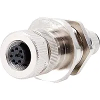 Phoenix 1551697 Sensor/ställdon-kontaktdon M12 Adapter, flänsmontering Antal poler (RJ): 8 1 st