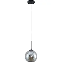 LINDBY Hänglampa Jurian , dimbar, Aluminium / grå / zink, Vardagsrum / matsal, Metall, Modern, Pendellampa