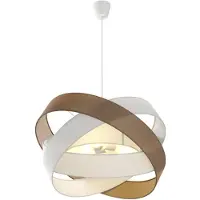 LINDBY Taklampa , Simaria, dimbara, Brun / rost, Vardagsrum, Tyg / textil, Modern