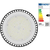Berger & Schroeter KS262200E LED-klämbelysning EEK: D (A - G) LED 200 W Antracit / svart