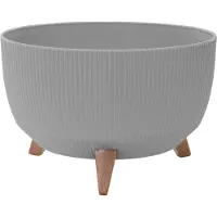 Siena Garden OSLO STRIPE LA966-27 Planteringsfat Polypropylen Grå
