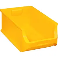 Allit 456218 Genomskinlig lagerlåda - 456218 Sichtlagerkasten B x H T 310 200 stapelbar (L x B x H) 500 x 310 x 200 mm Gul 1 st