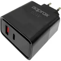 Approx 65w Qc Usb-a-och Usb-c-väggladdare