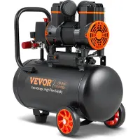 Vevor luftkompressor 4,8 gallon 900W 2,2 CFM@ 90PSI 70 dB Ultra Tyst oljefri