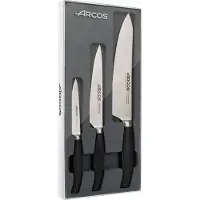Arcos Knivset - ARCOS - Clara - 3 Knivar (100, 150, 200 mm) - Rostfritt stål - Polypropylen