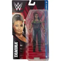 Mattel WWE Basic Actionfigur, Tamina, 15 cm samlarfigur för 6 år och äldre