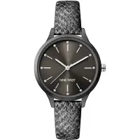 Nine west Nw-2559gygy Quartz 34 Mm Damklocka