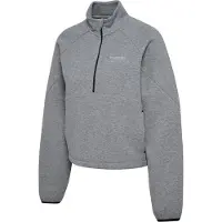 Hummel Sport sweatshirt 'Tech Fleece' gråmelerad