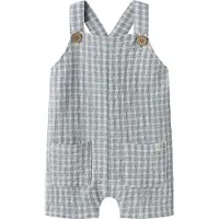 Name it Lil' Atelier Hängselbyxor - Loose - NbmFrey - Coconut Mjölk - - 68 - Hängselbyxor
