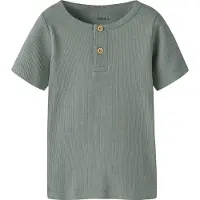 Name it T-shirt - Rib - Noos - NmmKab - Shadow - - 3 år (98) - T-shirt