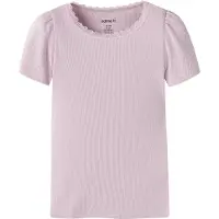 Name it T-shirt - Rib - Noos - NmfKab - Doftande Lilac - - 5 år (110) - T-shirt