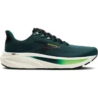 Brooks Ghost 17 Shoes Green Black SS26, Size 44 - EUR