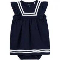 Name it Klänningsbody u/ä - NbfDasine - Dark Sapphire - - 50 - Body U/Ä