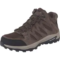 Columbia - Vandringsskor män - Redmond IV Mid Waterproof Cordovan Tangy Orange för Unisex - Storlek 45 - Brun