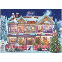 Sonstige Verlage Pussel 1000 Bitar Getting Ready Christmas