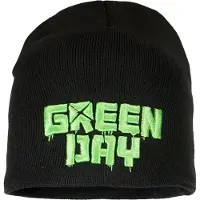 Ginza.se Green Day: Unisex Beanie Hat/Logo (Black)