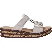 Rieker Sandaler med klack 62936-60 kvinnor - Beige - 40