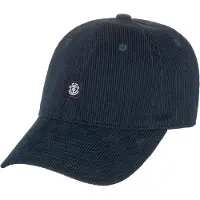 Element - Kepsar - Icon Dad Cap Corduroy Dark Denim för UnisexBomull - Marinblå