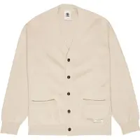 Element - Tröjor - Spirit Camo Cardigan Oat Milk för UnisexBomull - Storlek S - Beige