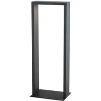 KLEWE Solcellslampa AXIS MAXI,, Svart, Aluminium / grå / zink, Modern, Solcellslampor