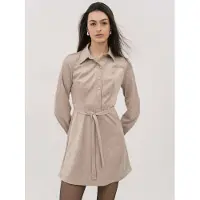 4TAILORS Klänning 'Chili' beige