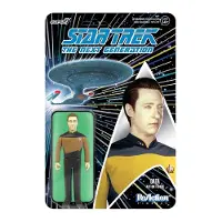 Super7 Star Trek: The Next Generation Data - 3.75" Star Trek Actionfigur med Tillbehör