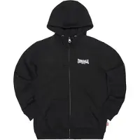 Lonsdale Sweatjacka svart / vit