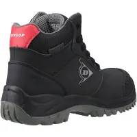 Dunlop First One Adv Titan Nubuck Herrsvarta/Röda Säkerhetskängor