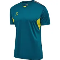 Hummel Funktionstopp 'Authentic' cyanblå / grå / vass / svart