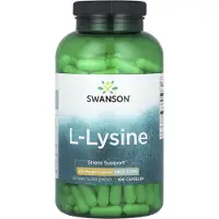 Swanson Health , L-lysine, 500 mg, 300 kapslar