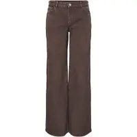Pieces Selma Wide Leg Lågmidjade Jeans