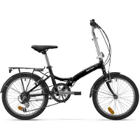 ATALA Zeno 20 hopfällbar cykel, 6 år, svart