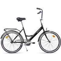 ATALA Loop 24 1-V cykel, svart