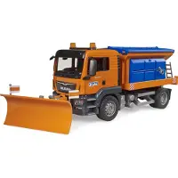 BRUDER Lastbil - MAN TGS snöslunga - 03785 - - One Size - Bil
