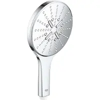 GROHE 26553000, Handhållet duschmunstycke, Krom, Krom, 15 cm, Tyskland