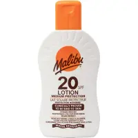 Malibu SPF 20 Medium Skydd Vattenresistent Solkräm - 200 ml