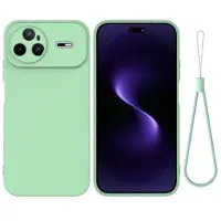 Mtp Products Huawei Nova 15 Pro Flytande silikon skal med handrem - Grön